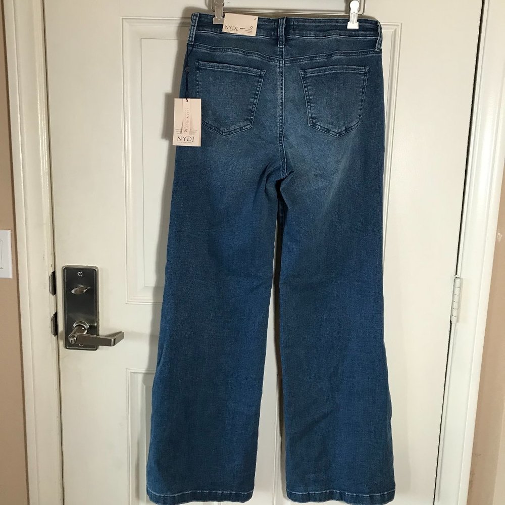 NWT NYDJ Wide Leg Trouser Brickell Jeans - Picture 4 of 4